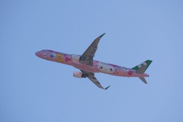 ハローキティ「ピンキージェット」（エバー航空） : ad-car's