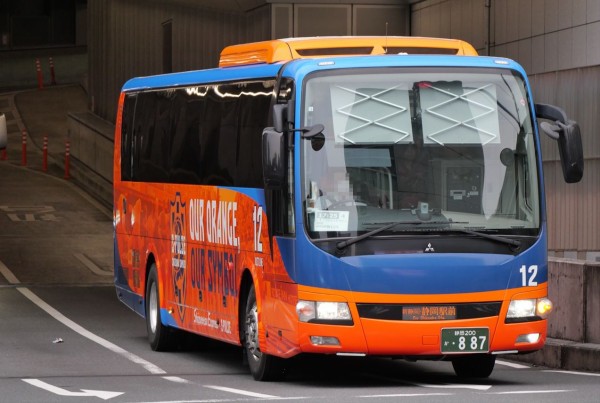 清水エスパルスラッピングバス模型　非売品 清水エスパルスラッピングバス模型 非売品