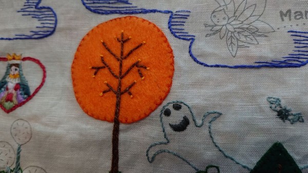 すべて完成・かわいい刺しゅう全80号☆季節の童話タペストリー