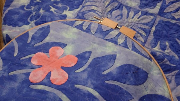 気合い☆数ヶ月かかるキルティングを開始！2☆キャシーと