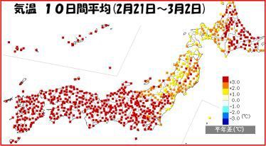 花粉 大雨 寒の戻り チーム森田の 天気で斬る