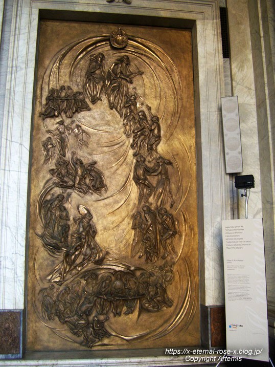 サンタマリア・マッジョーレ大聖堂 聖年の扉 聖遺物箱 聖母の戴冠