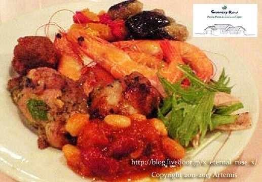 キャナリィ ロゥでパルミジャーノチーズのカルボナーラ ディナーコース 9 Eternal Rose エターナルローズ