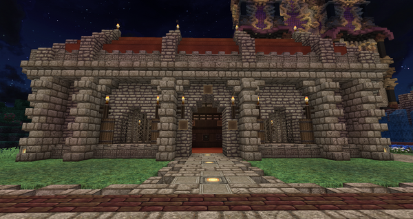 Minecraft りんごさんの建築紹介 武器屋 りんごのminecraft