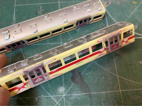 名鉄3780系 第1回作成記 : 鉄道模型製作紹介