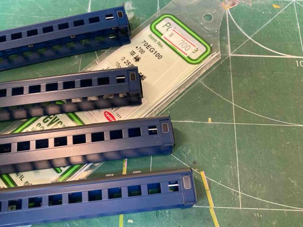 第1回 快速SLニセコ スハフ44客車作成記 : 鉄道模型製作紹介