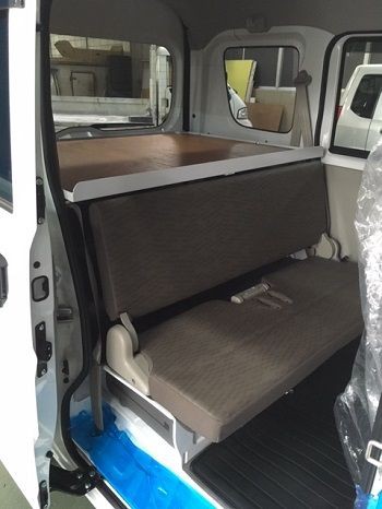 日産 Nv100 クリッパー 荷室棚 軽トラック 小型トラック 架装 馬場自動車