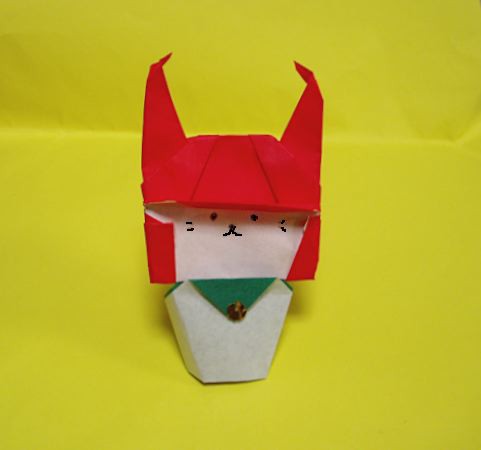 折り紙 ひこにゃんを作ってみました 永遠の破片