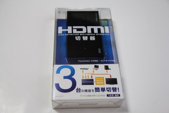 SANWA SUPPLY HDMI切替器 SW-HD31 : 思うがままに～コブクロ、LEGO