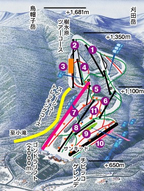 みやぎ蔵王えぼしスキー場 スキー ｓｋｉ 全国のスキー場と宿泊 ガイド