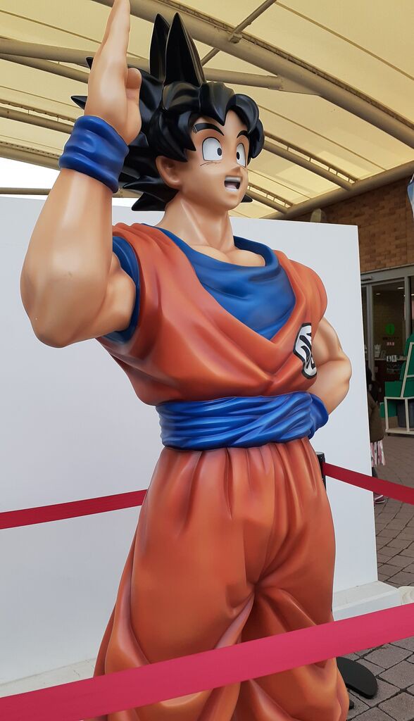 ドラゴンボール超 等身大パネル 日本平超動物園☓ドラゴンボール
