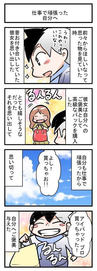 仕事で頑張ったキミへ自分へのご褒美はいかが デジタル漫画家見習い中 Powered By ライブドアブログ