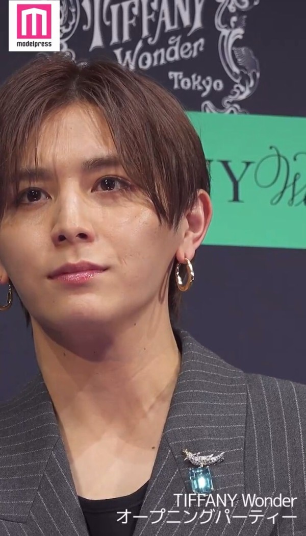 涼介がティファニーワンダー OPパーティーに降臨❤️ 美しいジュエリー