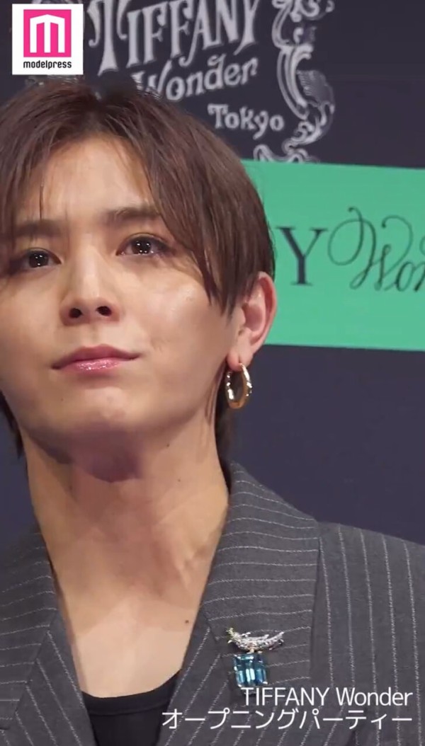 涼介がティファニーワンダー OPパーティーに降臨❤️ 美しいジュエリー