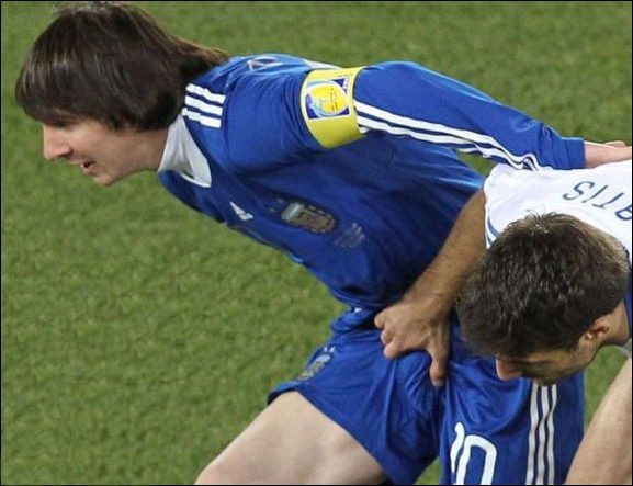 小ネタ メッシのメッシが意外に Footbarhythm