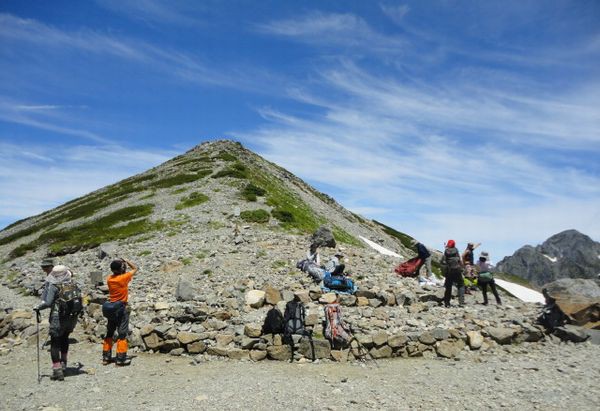 立山 剱御前山からの絶景 ちょっとずつ登って行こう