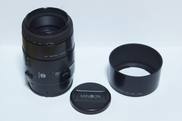 MINOLTA AF 100mm F2.8 D マクロ ソニー aマウント レビュー記事】Aマウントレンズのおはなし。第3回 (AF Macro 100mm F2