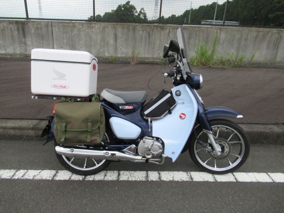 C125用サイドバック購入 山歩きとチャリンコとスーパー カブ110