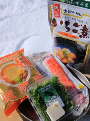 いちご煮ラーメン 山めし礼讃 山料理 山ごはんレシピの記