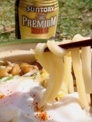 鍋割山で鍋焼きうどん 山めし礼讃 山料理 山ごはんレシピの記