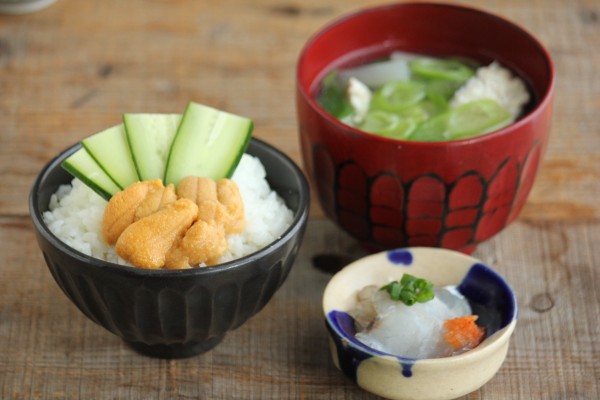 ちょこっとウニ丼と鯒の刺身とあら汁献立 ビジュアル系フード Powered By ライブドアブログ