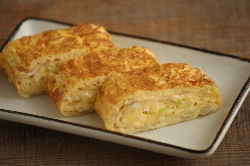 簡単おつまみ お弁当にも とろ りチーズとネギの卵焼き ビジュアル系フード Powered By ライブドアブログ