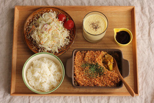 かぼちゃのスコップコロッケ献立 ビジュアル系フード Powered By ライブドアブログ