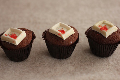 ホワイトチョコとココアのカップケーキ ビジュアル系フード Powered By ライブドアブログ
