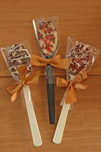 簡単バレンタインチョコ ラブリー版スプーンチョコとラッピング 日々のごはんとおやつのネタ帳 簡単なのも 丁寧なのも Powered By ライブドアブログ