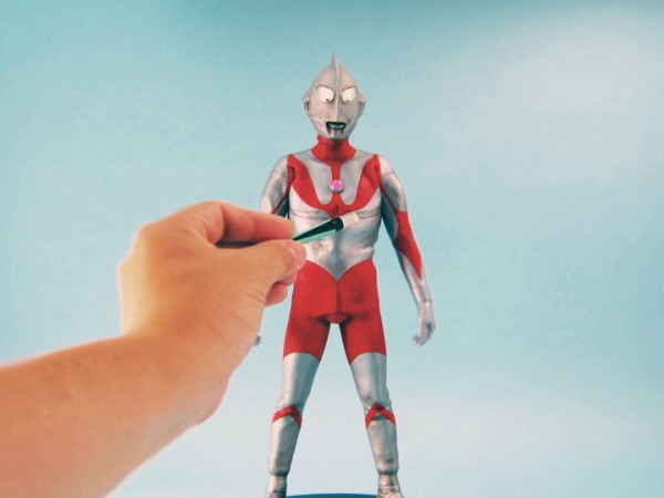 ハンサムタロウエム謹製 ウルトラマン TYPE A 電飾発光改造！ : Yaman