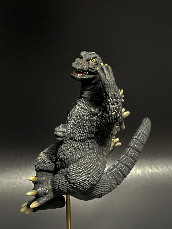 ゴジラ特撮大百科/シェーゴジラ フィギュア 特撮大百科1 ゴジラ フィギュア 怪獣王ゴジラ シェーVer [jgg