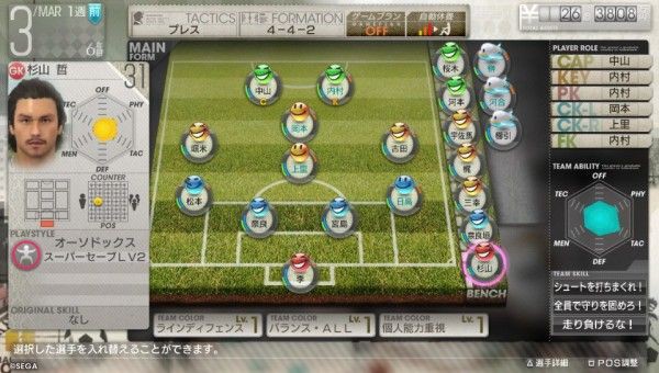 サカつくvita日記 6年目 ついに ゲーム脳人