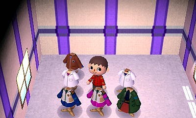 とびだせどうぶつの森 マイデザインqrコードその17 エヴァqその1 ゲーム脳人