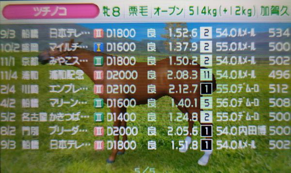3dsのg1グランプリ 1頭目しか重賞勝てないんですけど ゲーム脳人