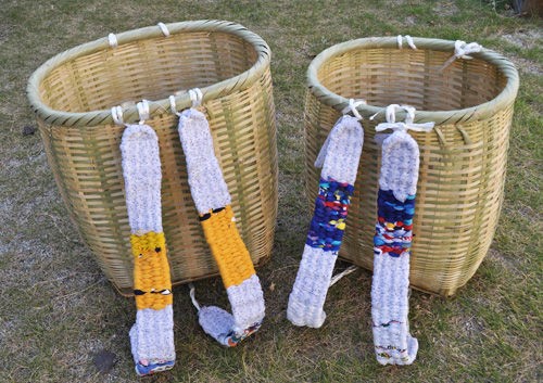茶摘みカゴ : 八女の手仕事