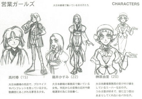 サクラ大戦誕生物語(11)「 藤島康介その1 キャラクターデザイン