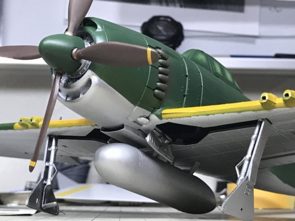 ﾆﾁﾓ1/35紫電改 川姫730作成記～機体編 : 屋根さんのつぶやき