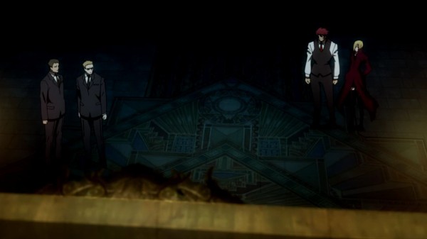 血界戦線 第三話感想まとめ プロスフェアーの何やってるかわかんないけど凄い感 ｗひたすらクラウスがかっこいい回だったな やる速でまとめるお アニメ部