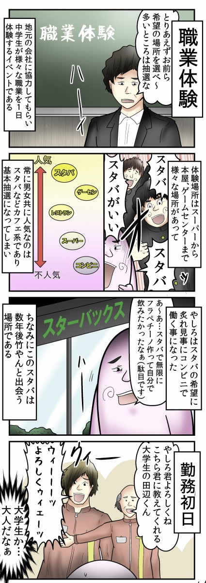 職業体験で先輩がめっちゃくちゃ窃盗してた話 Web漫画家やしろあずきの日常 Powered By ライブドアブログ