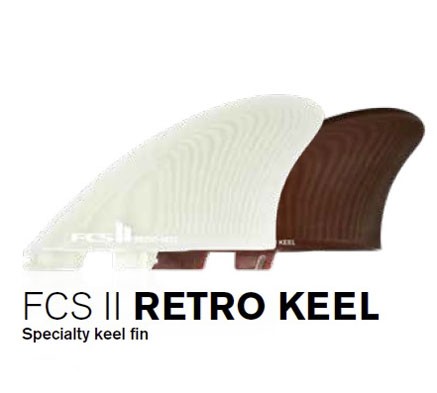 FCSⅡ RETRO KEEL フィン（FCS II CI KEEL FIN SET - FCS JAPAN）