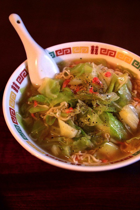 インスタント麺で作っちゃう 桜えびとキャベツの和風ラーメン 高円寺メタルめし ヤスナリオの簡単レシピブログ Powered By ライブドアブログ