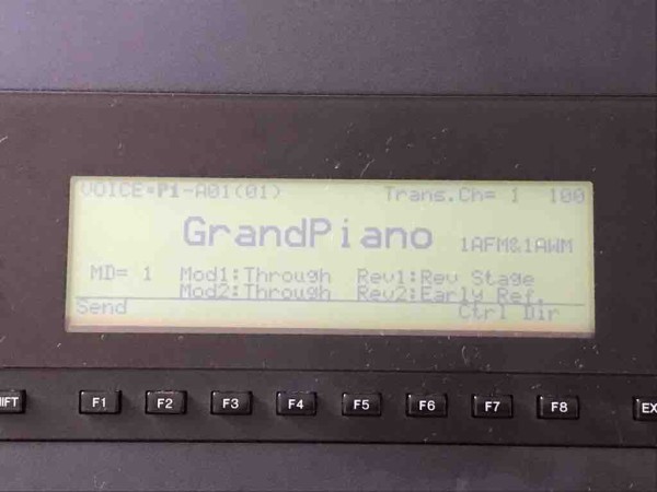 Reborn #9】YAMAHA SY77 液晶ディスプレイのバックライト交換 : もっ