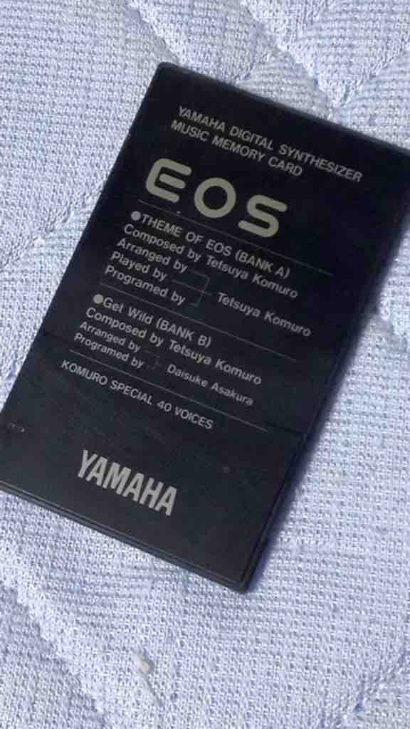 Vol.11】YAMAHA EOS シリーズ フルコンプまでの道 ーVOICE CARD＆SOUND DISKー : もっさんのちょこっと寄り道blog