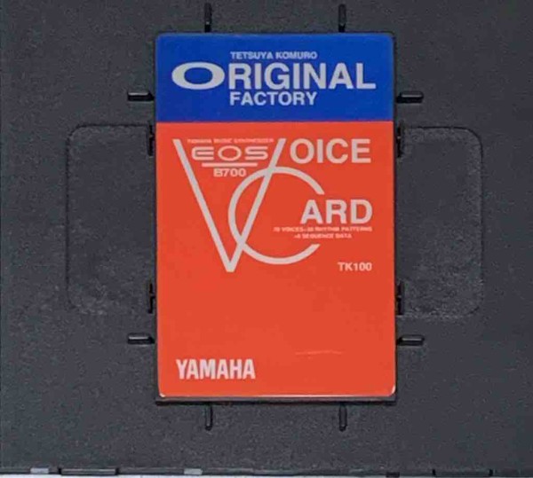 Vol.27】YAMAHA EOSシリーズ専用ボイスカード＆サウンドディスク紹介