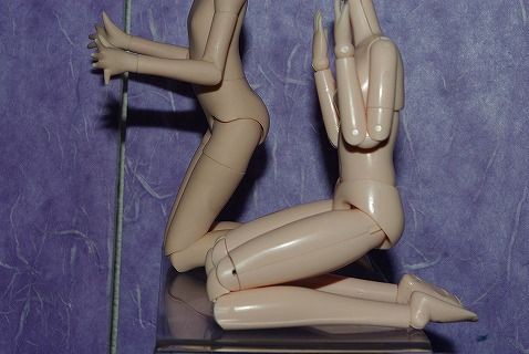 ドール日記 ドールまんがまつり ピュアニーモボディ対オビツボディ卓上大激突 ふわどき あ るのドール散財日記