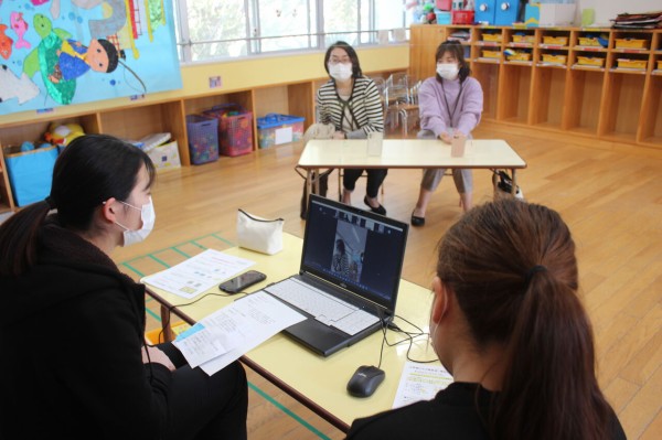 ズームでの クラス懇談会 認定こども園 伊敷幼稚園 楽しさと感動の出会い