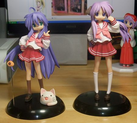 【未開封】らき★すた　クレイズ1/8 フィギュア こなた&かがみ&つかさ&みゆき 再販】クレイズ らき☆すた 1/8 泉こなた｜ホビーの総合通販