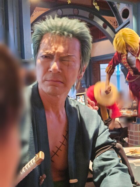 2025年9月USJ】幸運続きだった1日目⑧サンレス出演キャラ（ゾロ