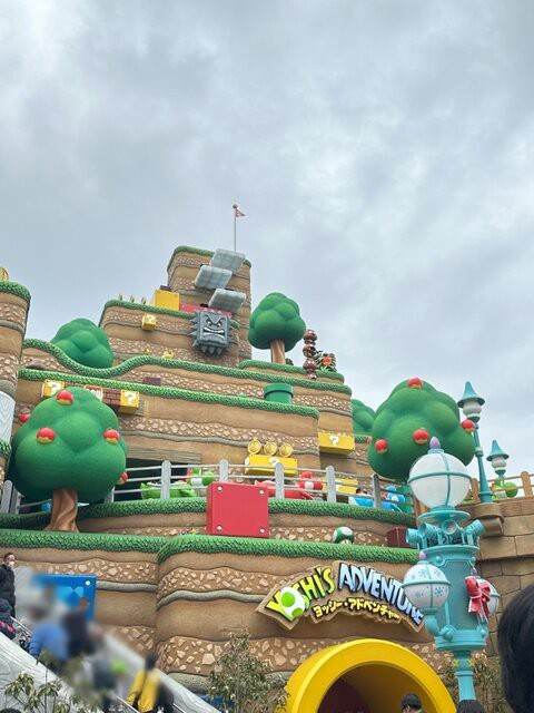 2024年1月USJ】⑬初めてのヨッシー、パワーアップバンドでミニゲーム