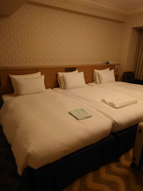 21年12月ホテル ホテルオークラ東京ベイ スーペリアルーム トリプル のお部屋紹介 後編 Hanaのディズニーとおでかけ